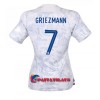 Virallinen Fanipaita Ranska Antoine Griezmann 7 Vieraspelipaita MM-Kisat 2022 - Naisten